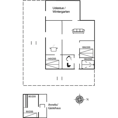 Withger - 1-6km From The Sea By Interhome 度假居 *